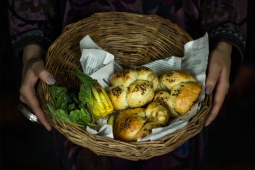 Bread in a basket