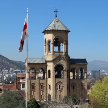 Religious monument, Central Tbilisi