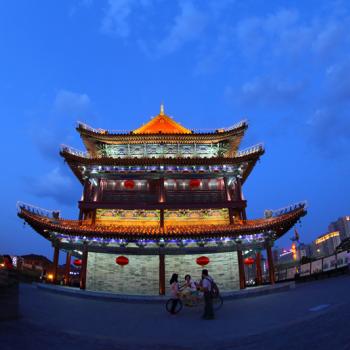City gate tower of Xi'an